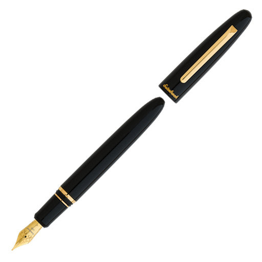 Esterbrook Estie Fountain Pen - Ebony with Gold Trim