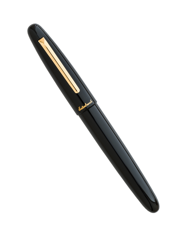 Esterbrook Estie Oversized Fountain Pen - Ebony with Gold Trim