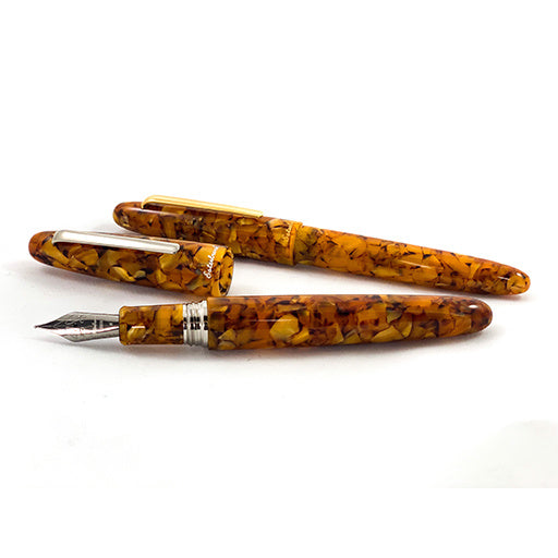 Esterbrook Estie Oversized Fountain Pen - Honeycomb with Gold Trim