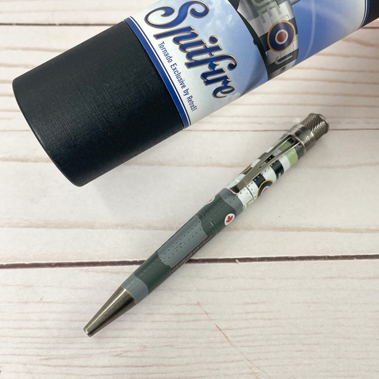 Retro 51 Collection Tornado Rollerball - Spitfire (Mann Inc Exclusive) - Open Tube