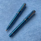 Conklin Duragraph Metal Fountain Pen - PVD Blue
