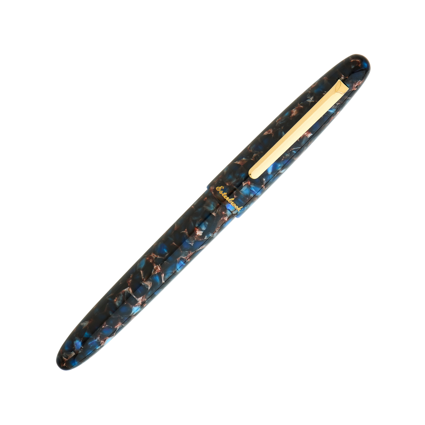 Esterbrook Estie Rollerball - Nouveau Bleu with Gold Trim