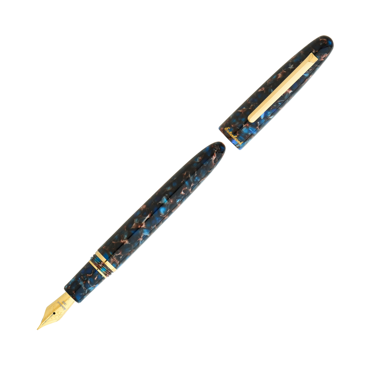 Esterbrook Estie Fountain Pen - Nouveau Bleu with Gold Trim