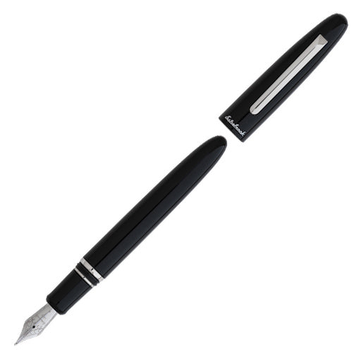 Esterbrook Estie Fountain Pen - Ebony with Palladium Trim