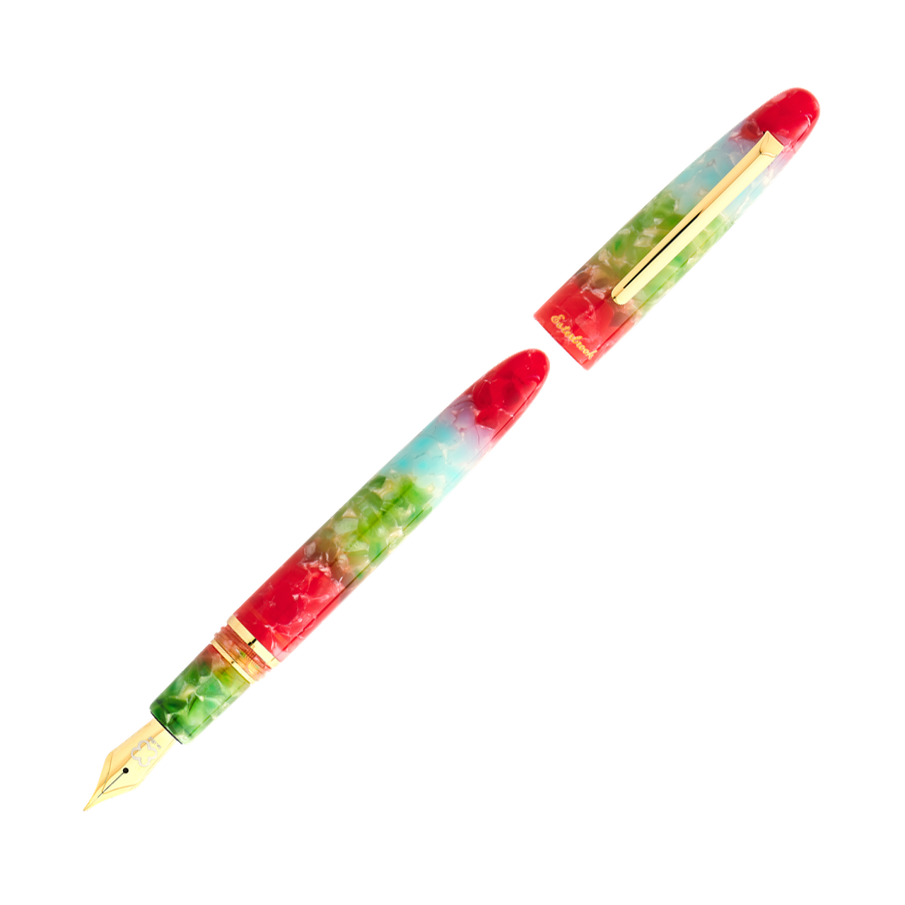 Esterbrook Estie Fountain Pen - Maui with Gold Trim (Limited Edition)
