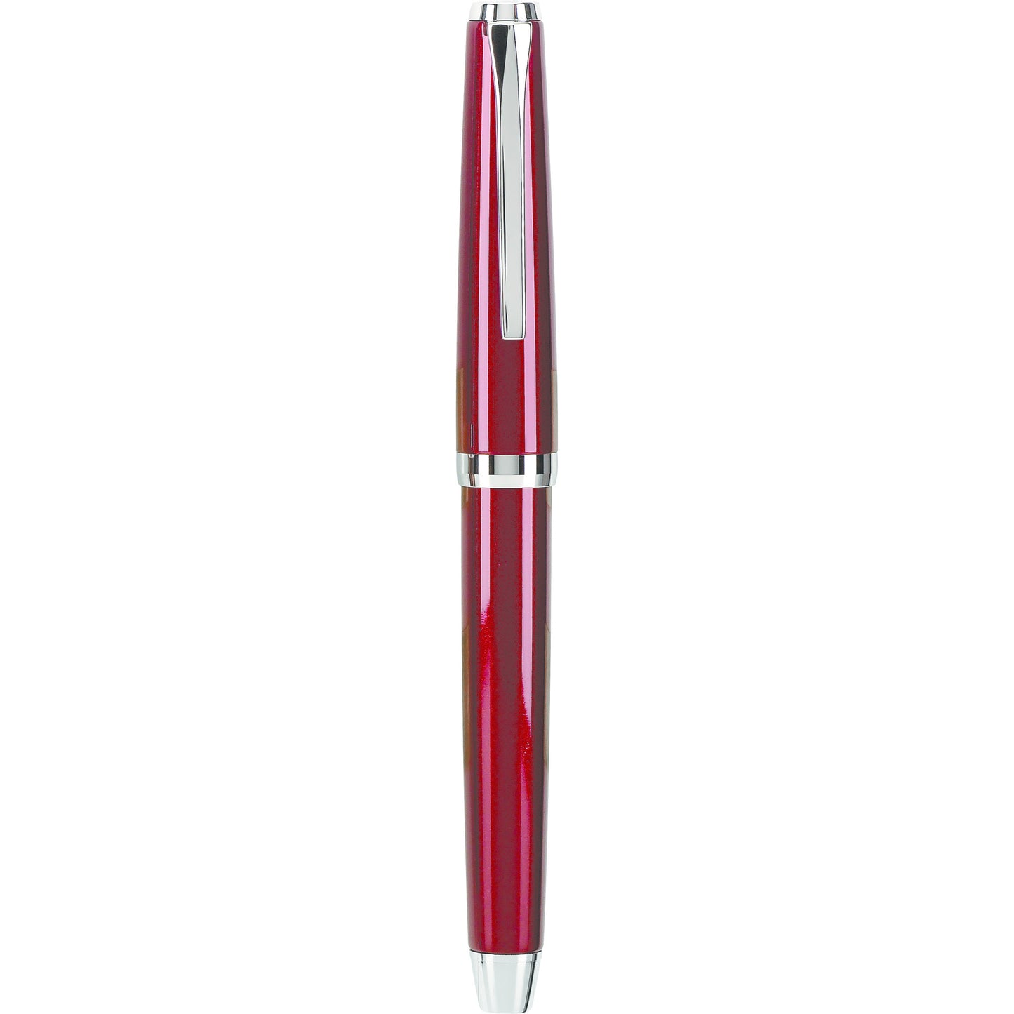 Pilot Metal Falcon Fountain Pen - Burgundy