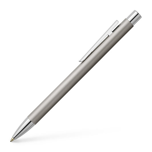 Faber-Castell Design Neo Slim Ballpoint - Matte Stainless Steel