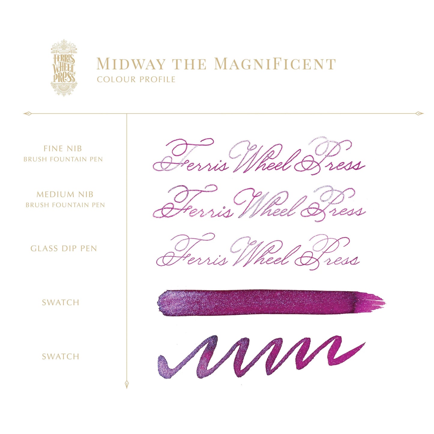 Ferris Wheel Press Midway the Magnificent (38ml) Bottled Ink