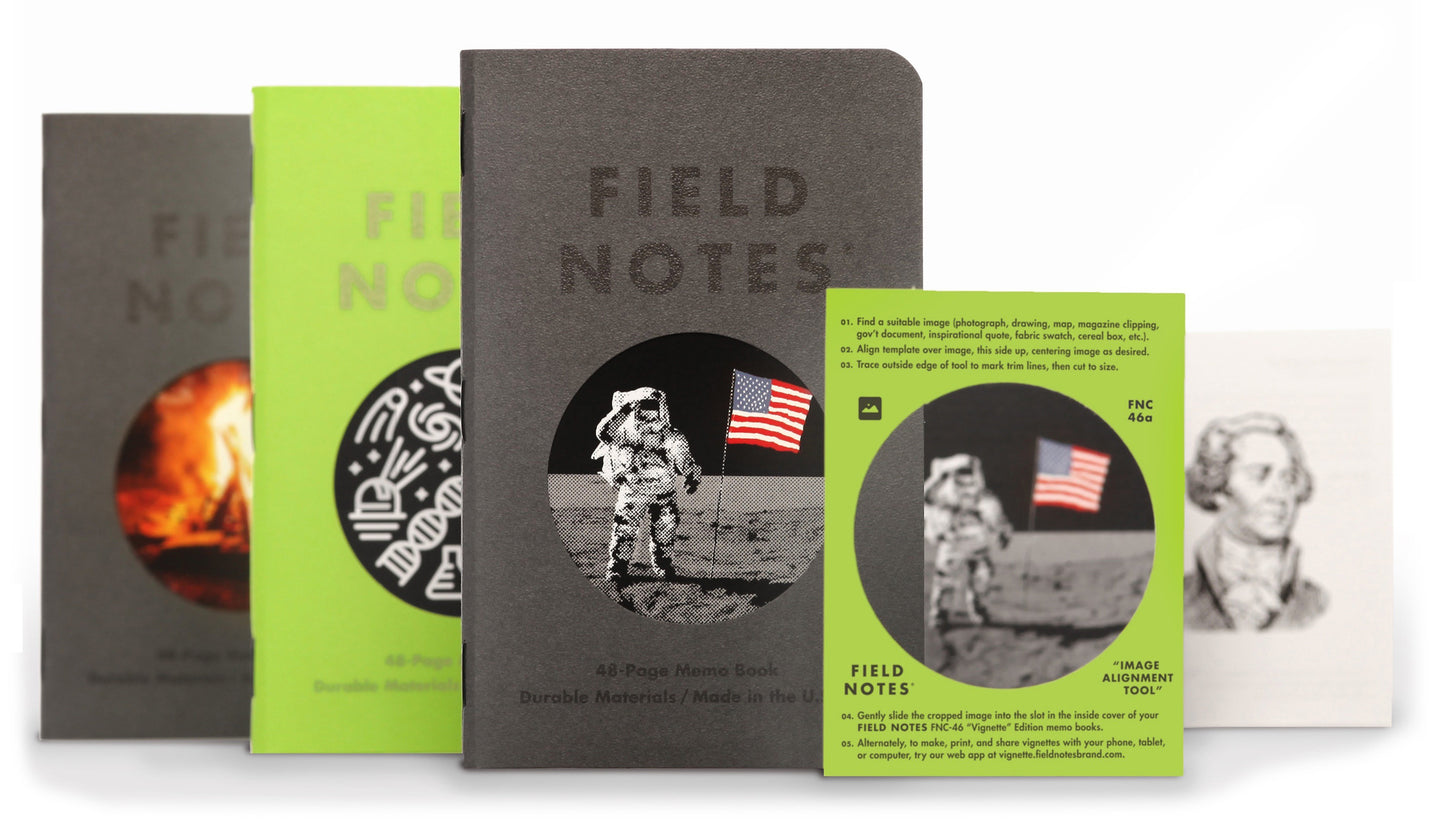 Field Notes Vignette Notebooks - Graph (3-Pack)