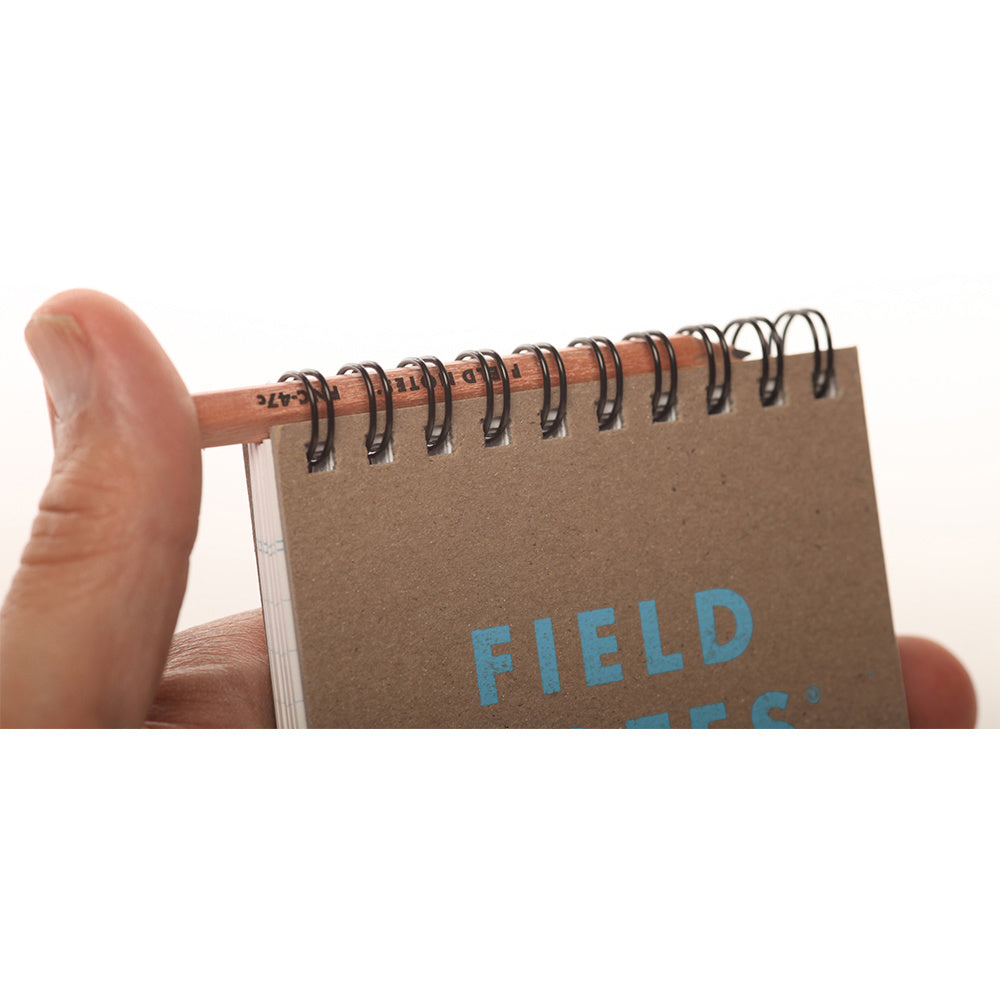 Field Ruled Paper Field Notes Heavy Duty Notebook - Ruled & Double Graph Grid Paper ...