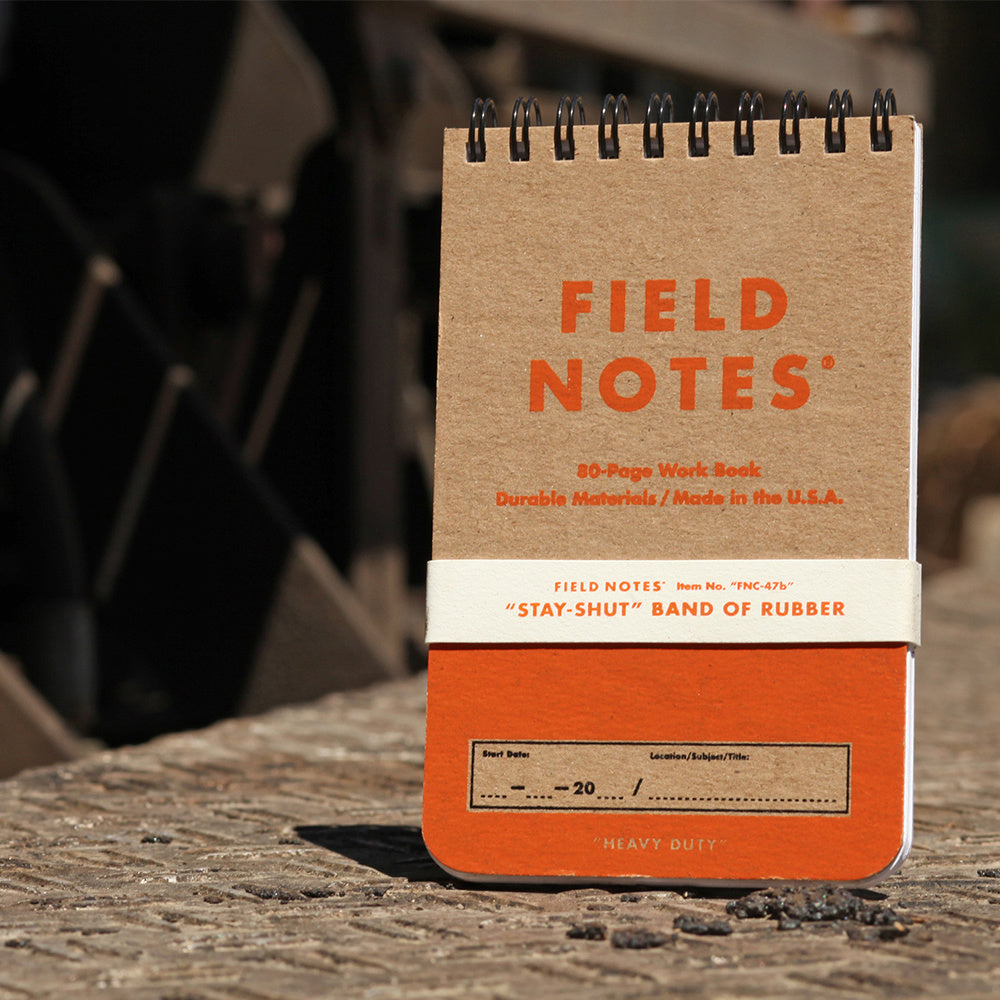 Field Notes Heavy Duty Notebook - Ruled & Double Graph Grid Paper