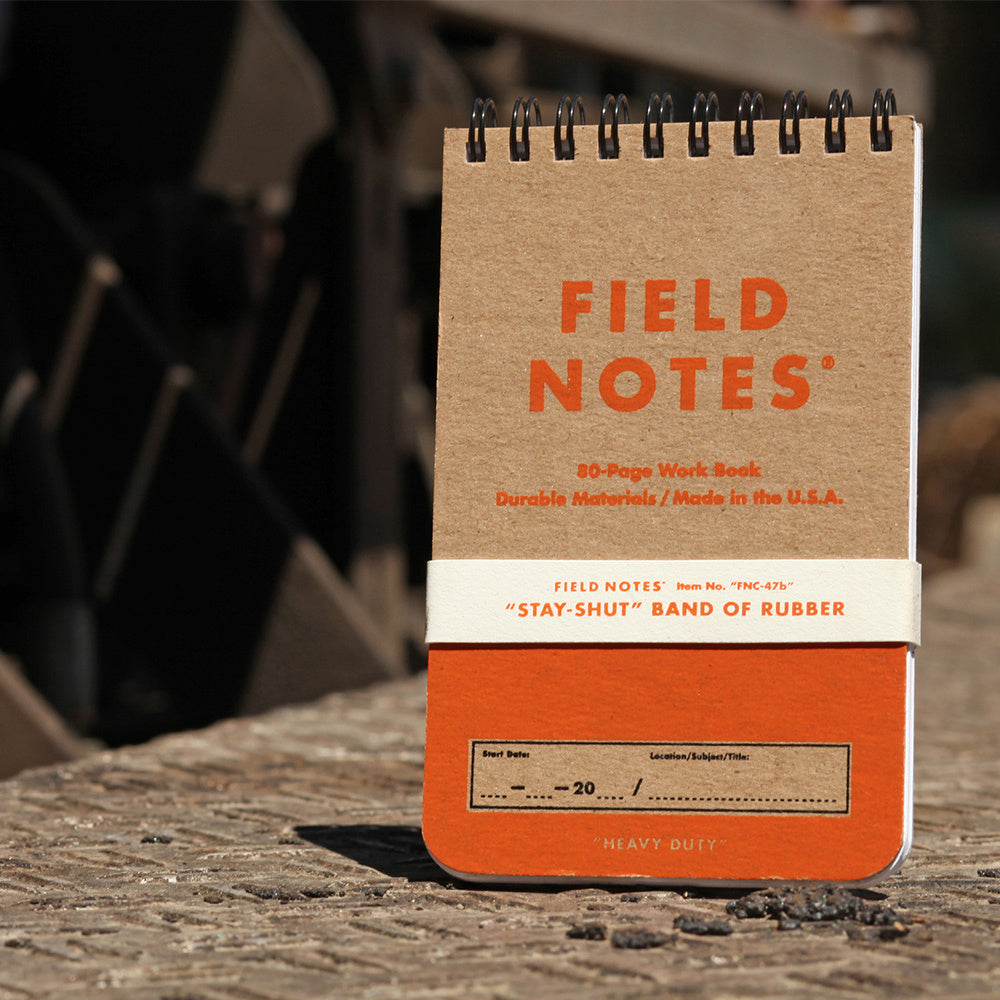 Field Notes Heavy Duty Notebook - Ruled & Double Graph Grid Paper ...