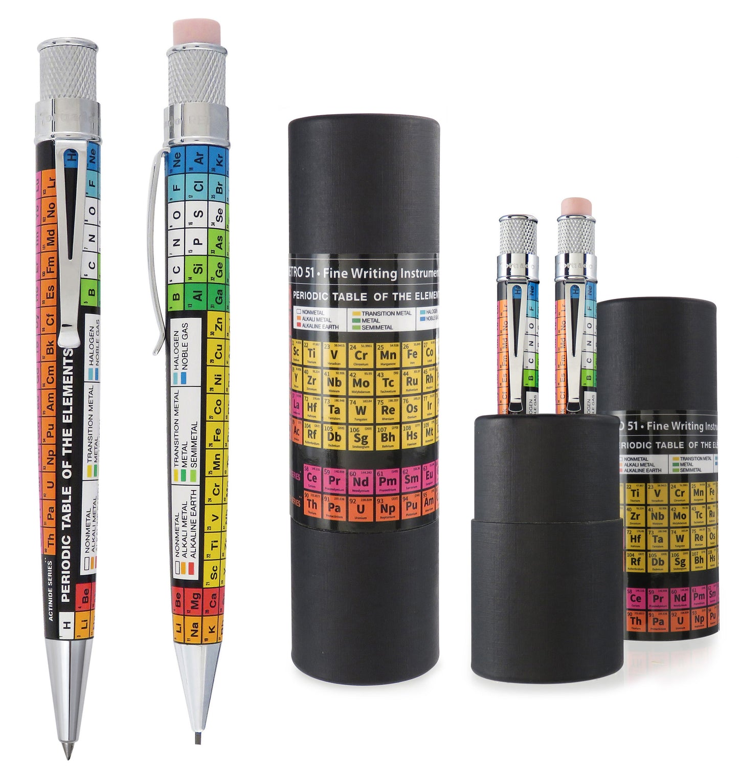 Retro 51 Tornado Gift Set - Dmitri (Rollerball and Pencil 1.15mm)