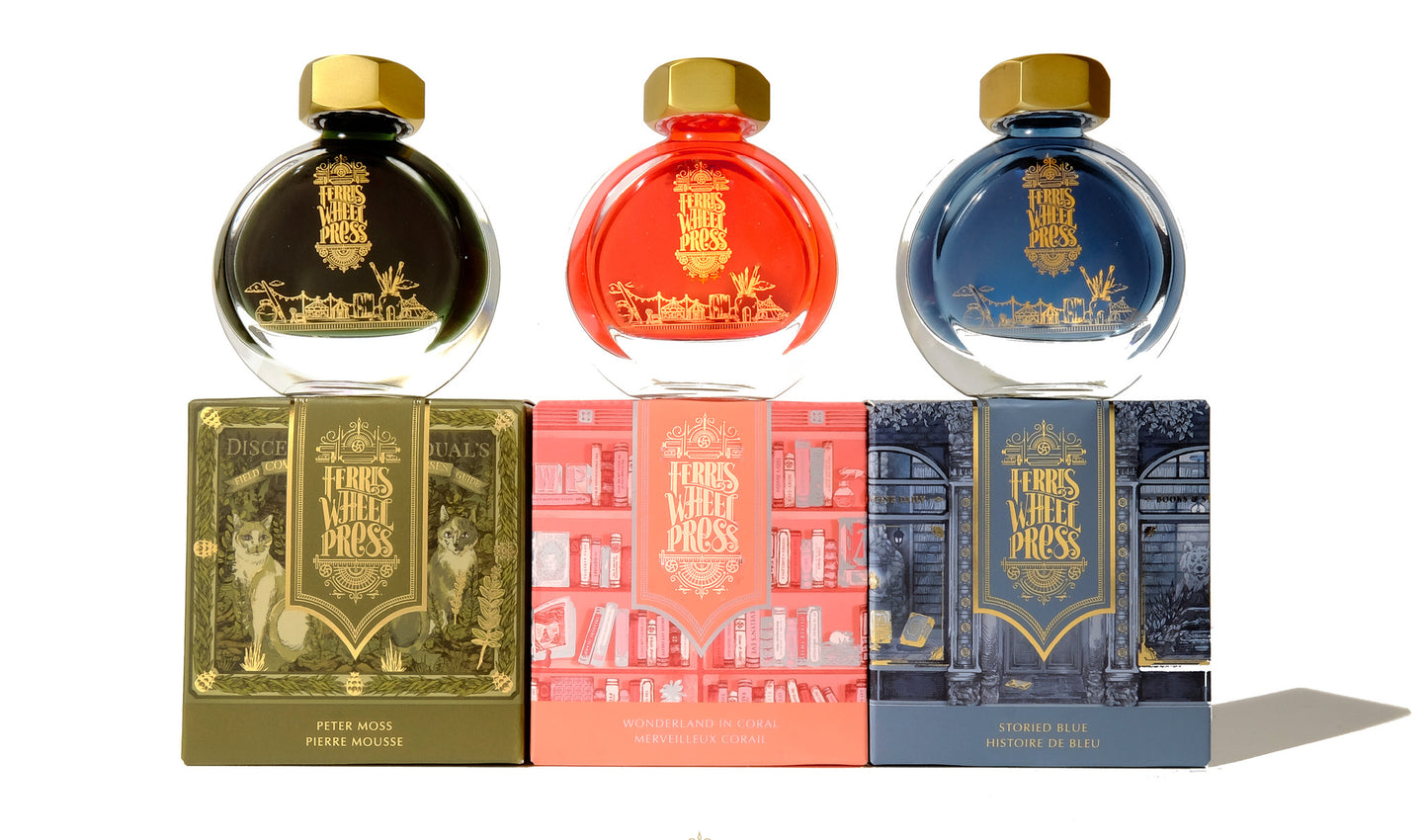 Ferris Wheel Press Storied Blue (38ml) Bottled Ink