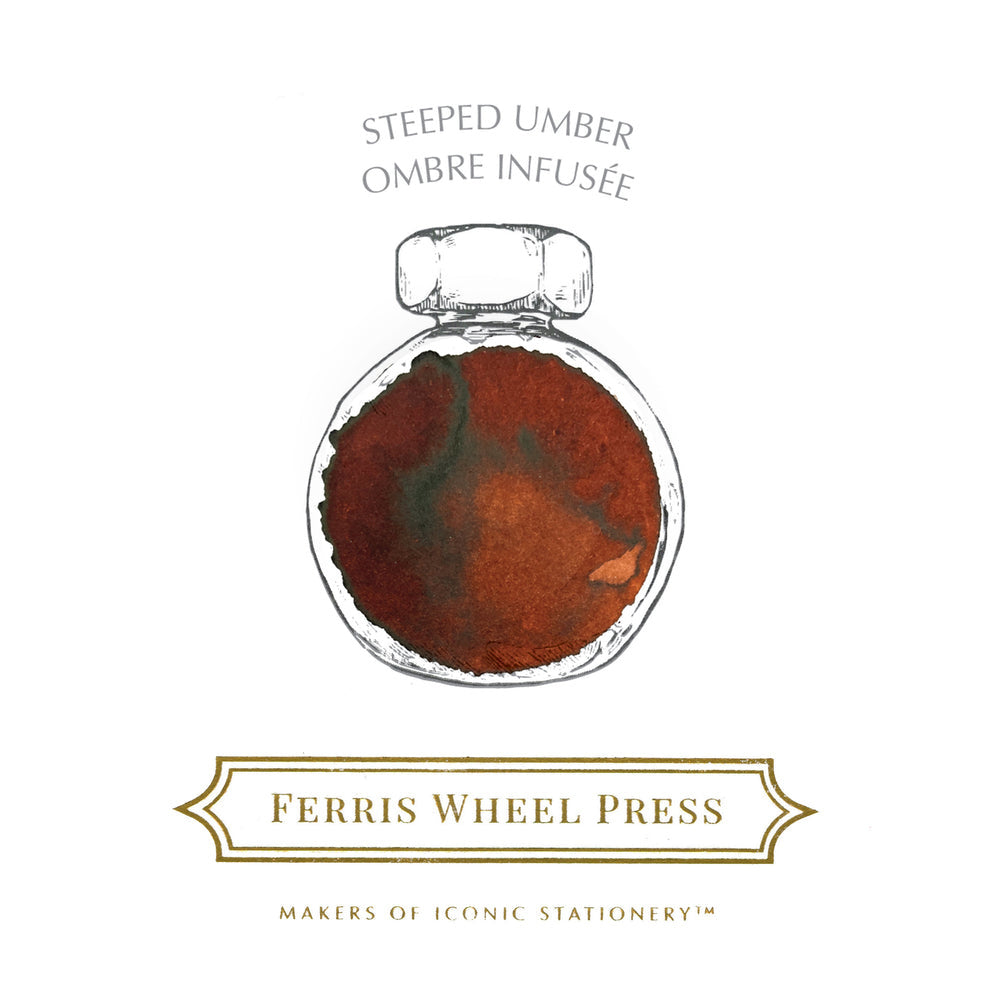 Ferris Wheel Press Steeped Umber (38ml) Bottled Ink