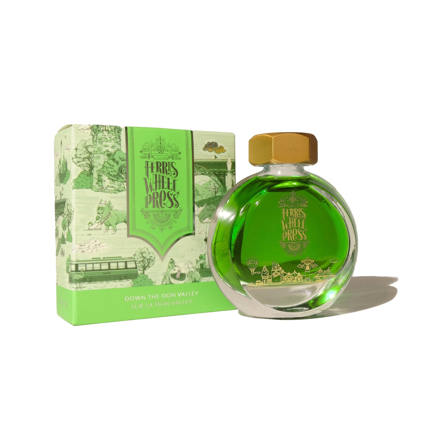 Ferris Wheel Press Down the Don Valley (38ml) Bottled Ink