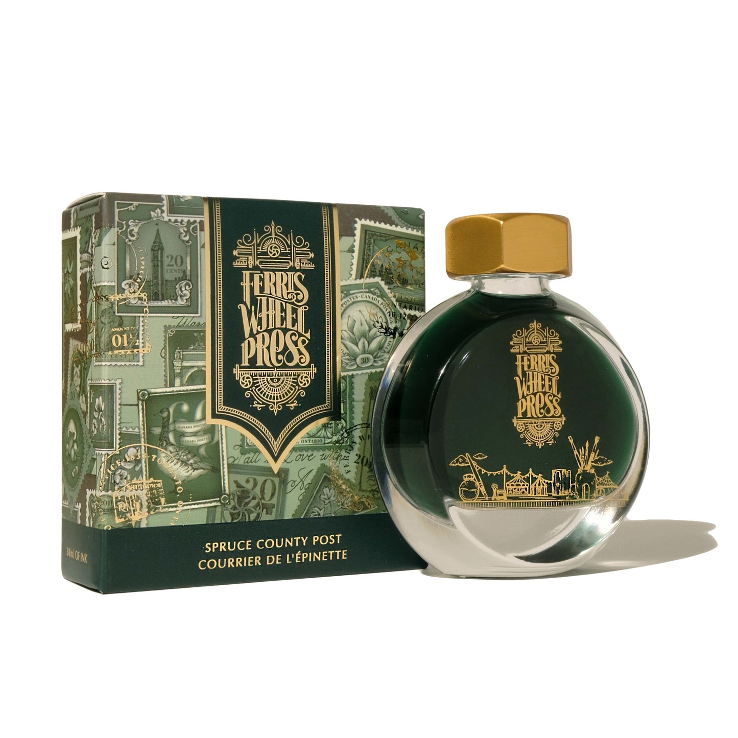 Ferris Wheel Press Spruce County Post (38ml) Bottled Ink