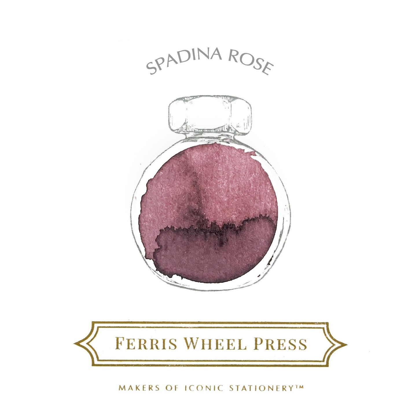 Ferris Wheel Press Spadina Rose (38ml) Bottled Ink (Discontinued)