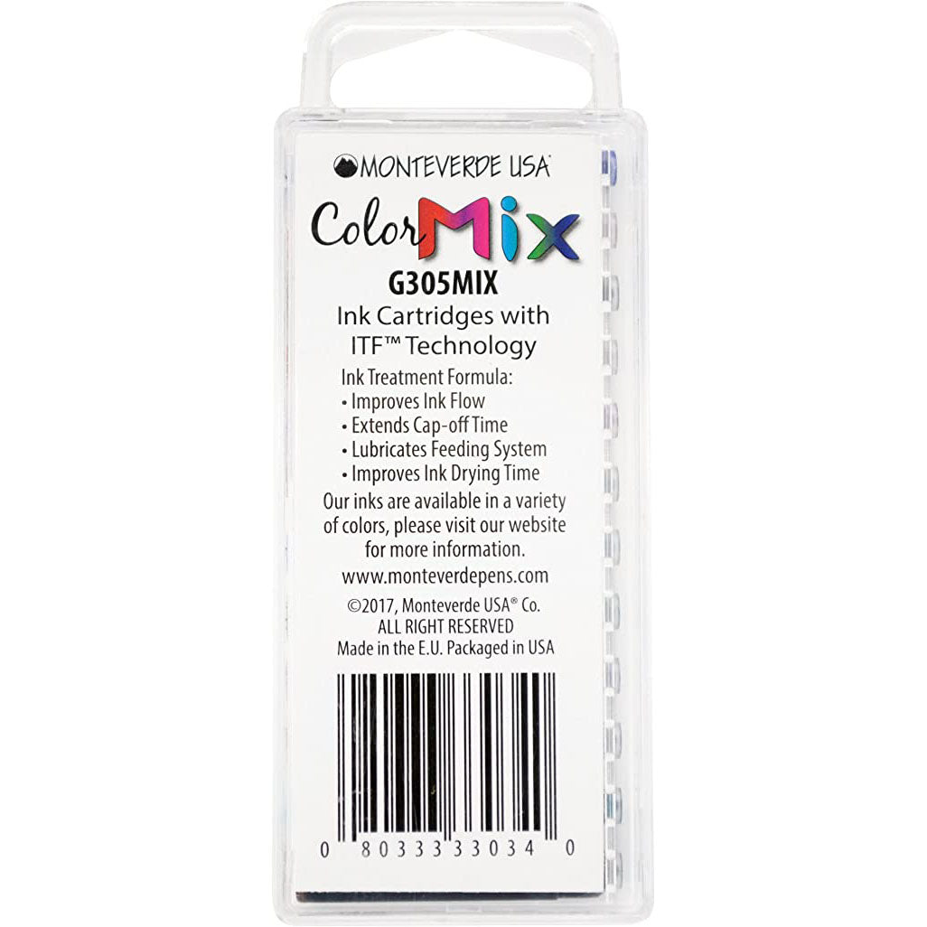 Monteverde Ink Cartridges Mix (Set of 12)
