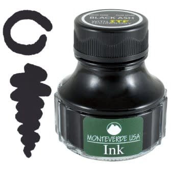 Monteverde Black Ash - 90ml Bottled Ink