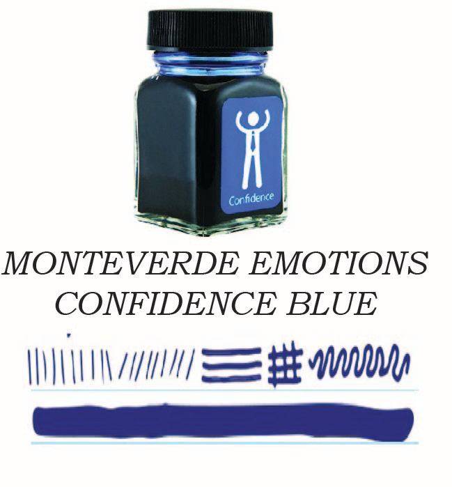 Monteverde Confidence Blue (30ml) Bottled Ink