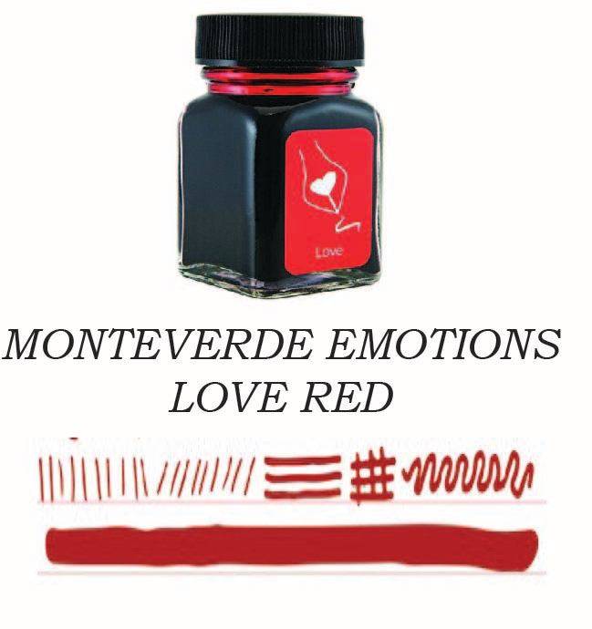 Monteverde Love Red (30ml) Bottled Ink