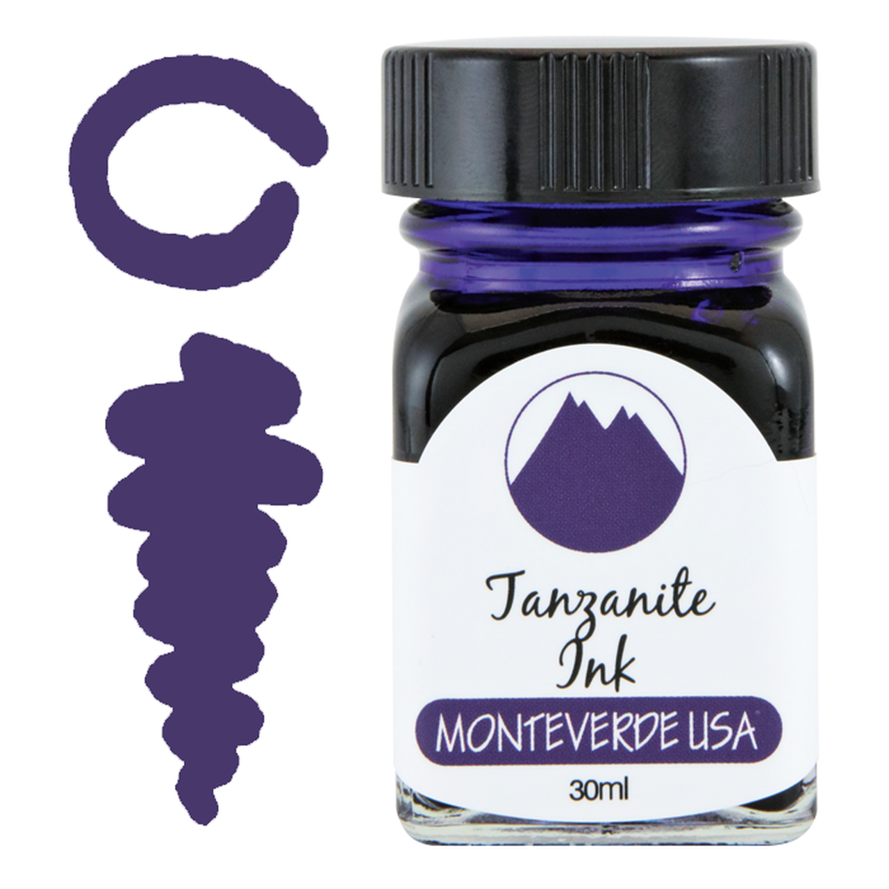 Monteverde Tanzanite (30ml) Bottled Ink