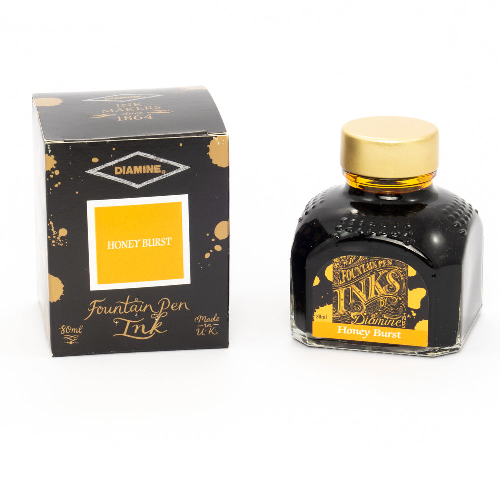 Diamine Guitar Honey Burst - 80ml Bottled Ink