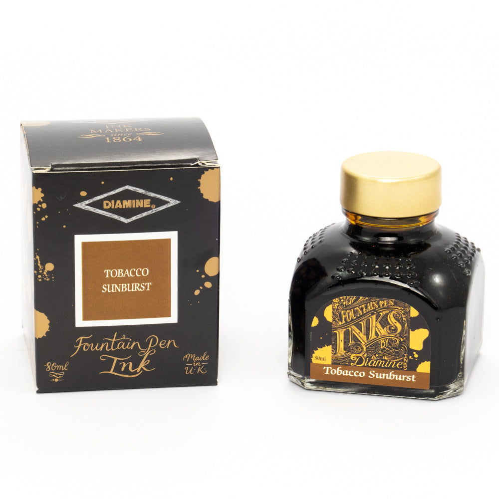 Diamine Guitar Tobacco Sunburst - 80ml Bottled Ink