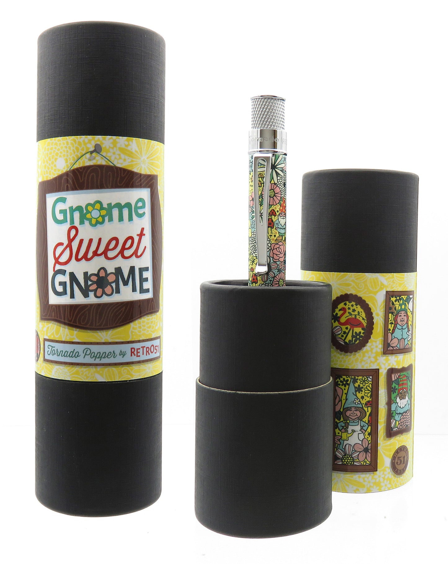 Retro 1951 Collection Tornado Popper Rollerball - Gnome Sweet Gnome