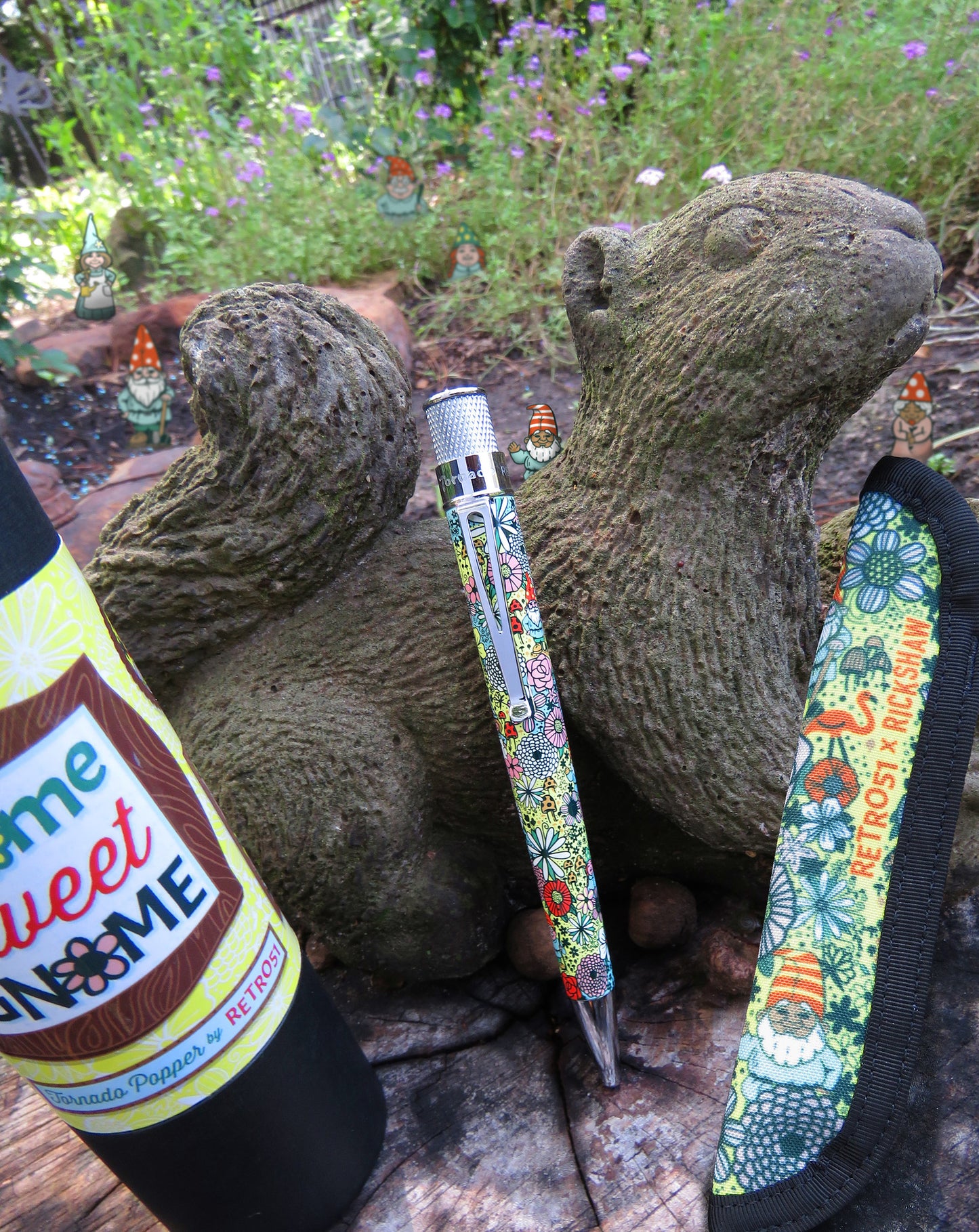 Retro 1951 Collection Tornado Popper Rollerball - Gnome Sweet Gnome