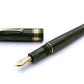 Leonardo Momento Zero Grande Masterpiece Ebonite Fountain Pen - Green (14K Nib)