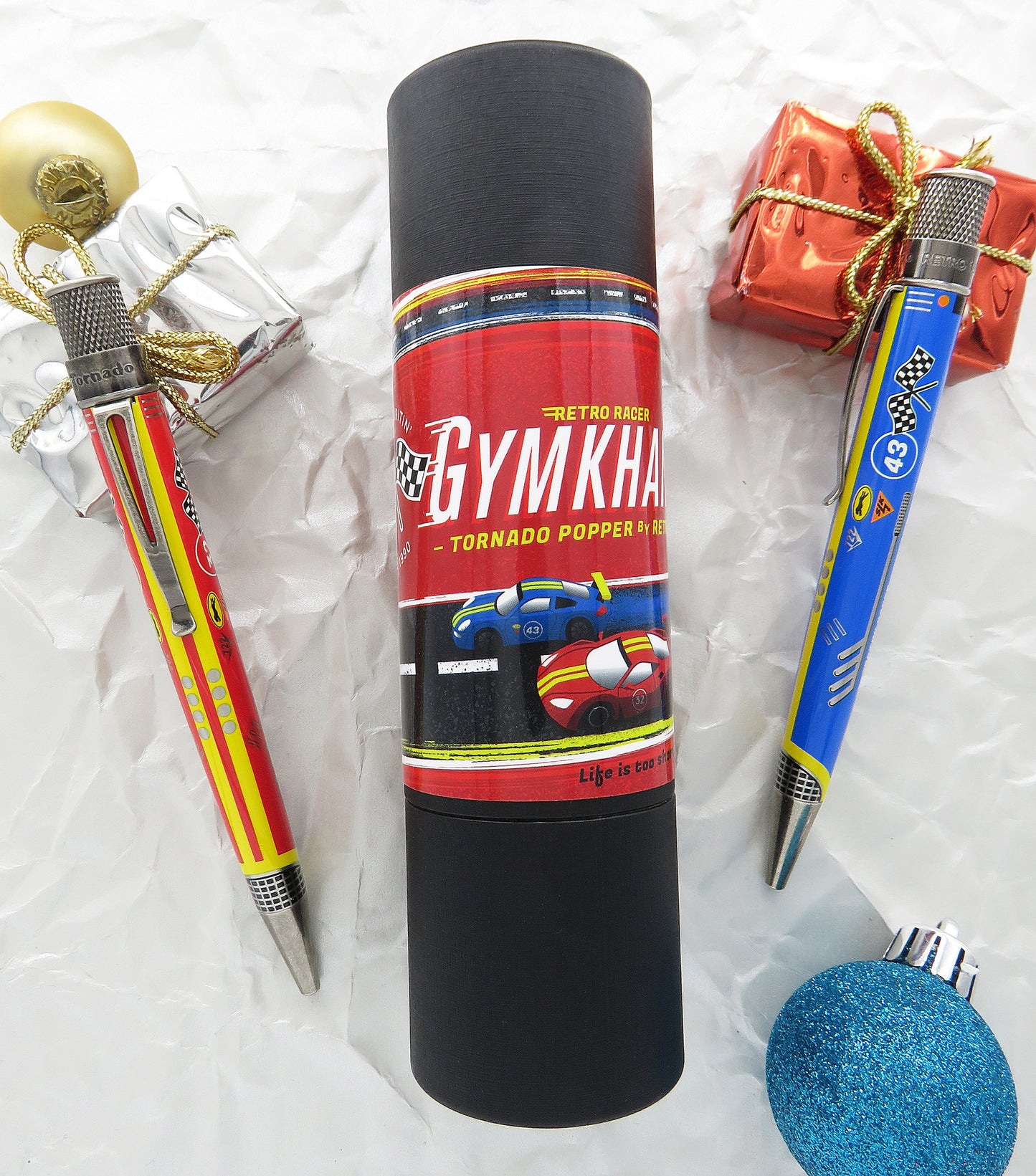 Retro 51 Tornado Collection Gymkhana Rallye Red Rollerball Popper