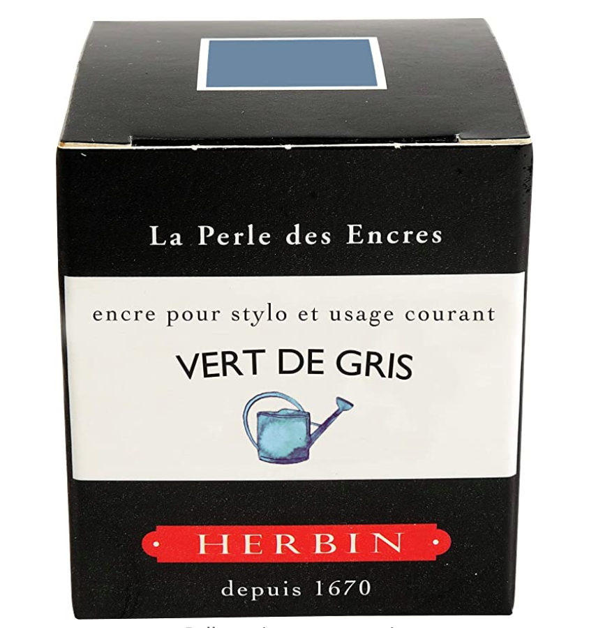 J. Herbin Vert de Gris 30ml Bottled Ink