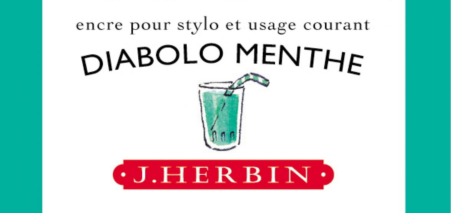 J. Herbin Diabolo Menthe 30ml Bottled Ink
