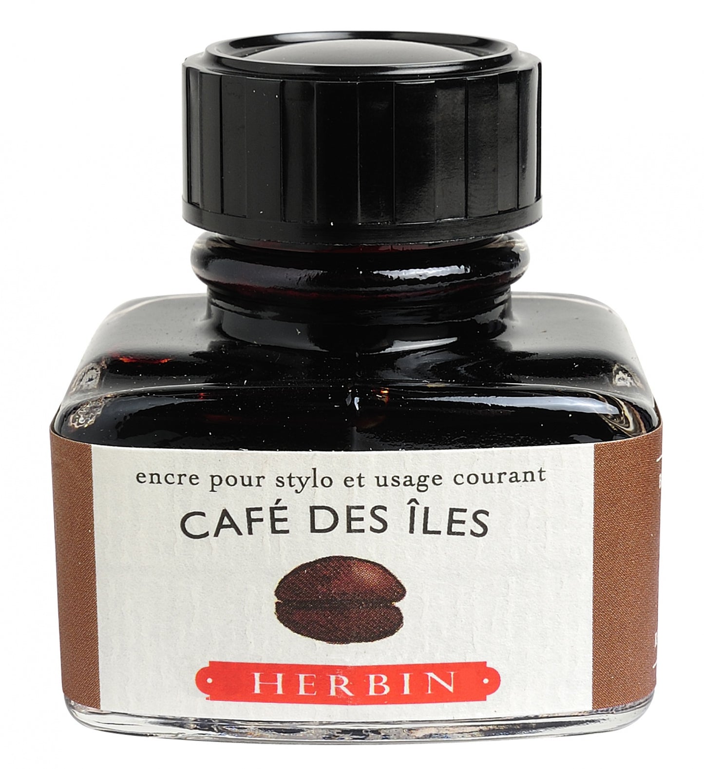 J. Herbin Cafe Des Iles 30ml Bottled Ink