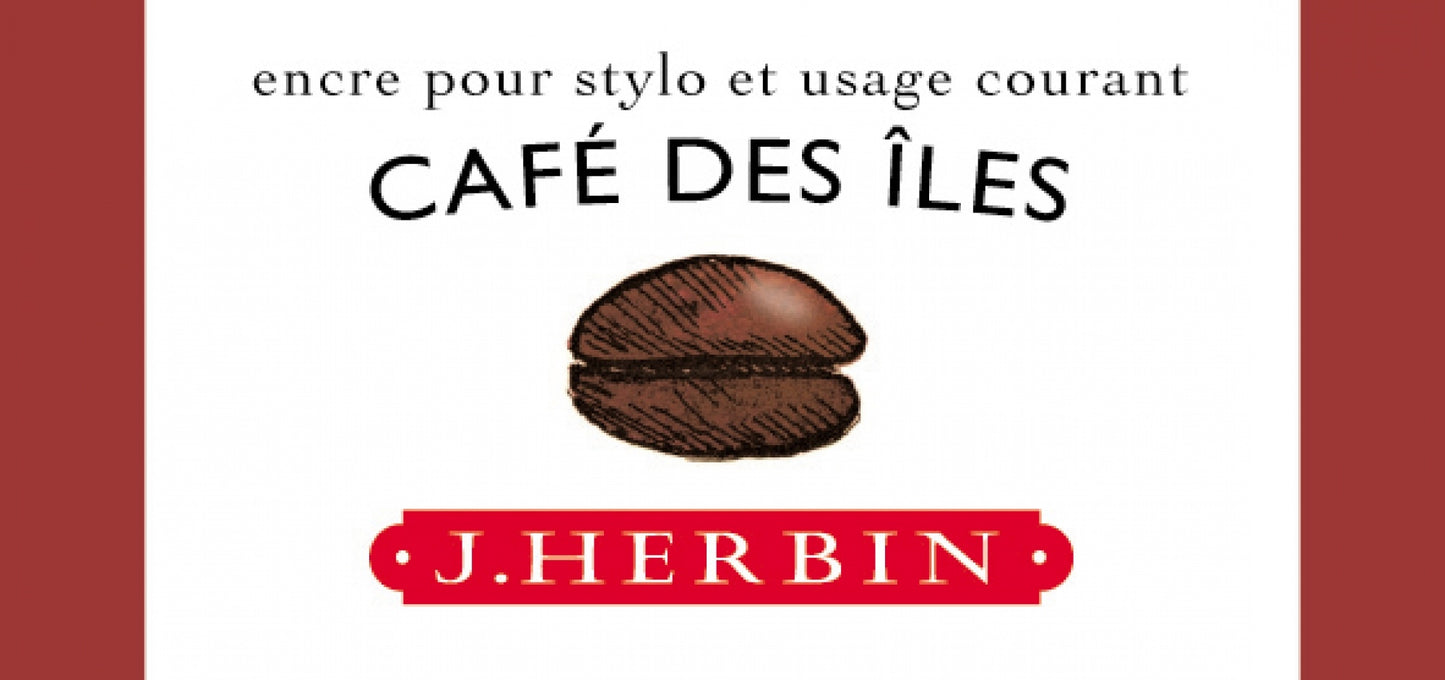 J. Herbin Cafe Des Iles 30ml Bottled Ink