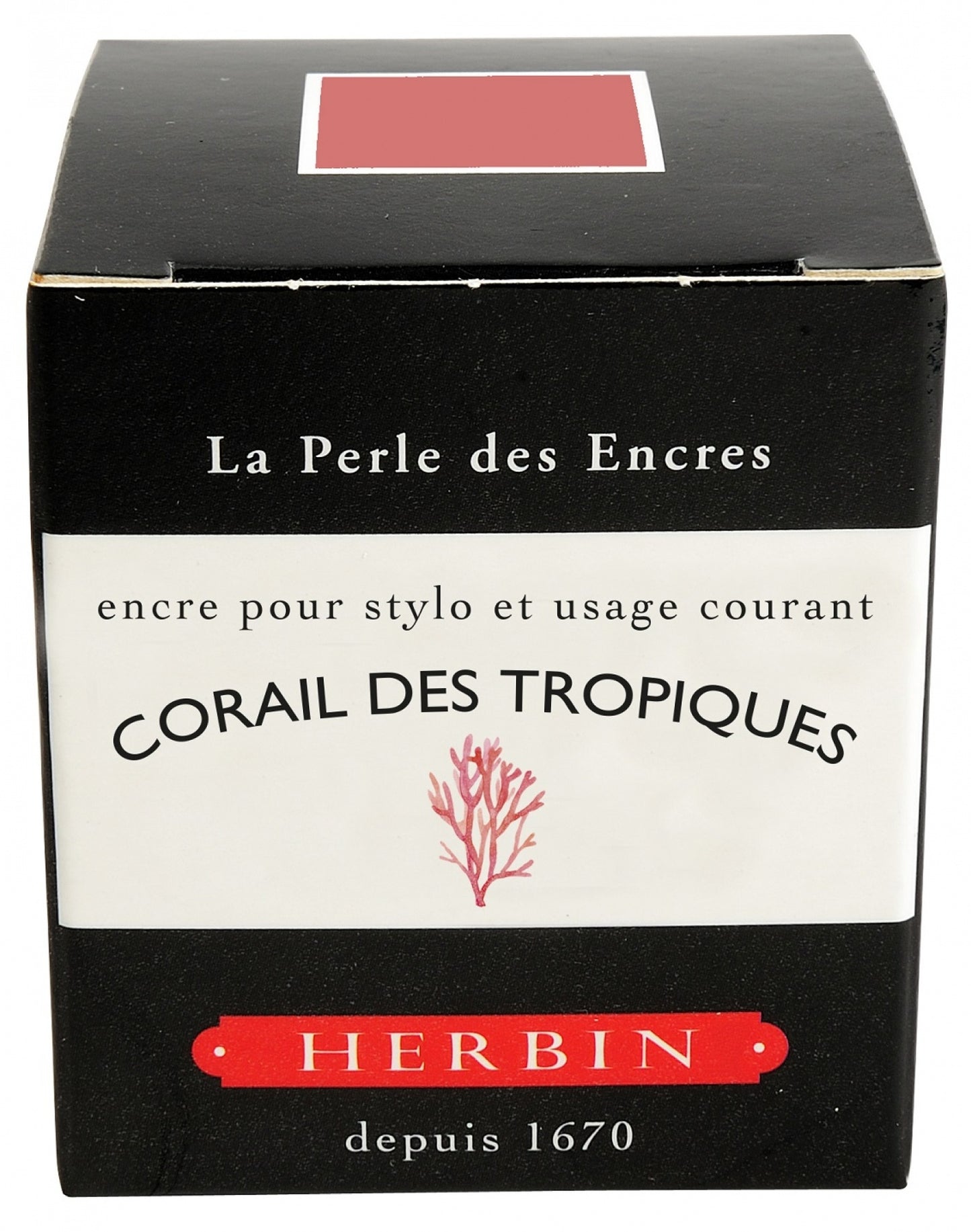 J. Herbin Corail des Tropiques 30ml Bottled Ink