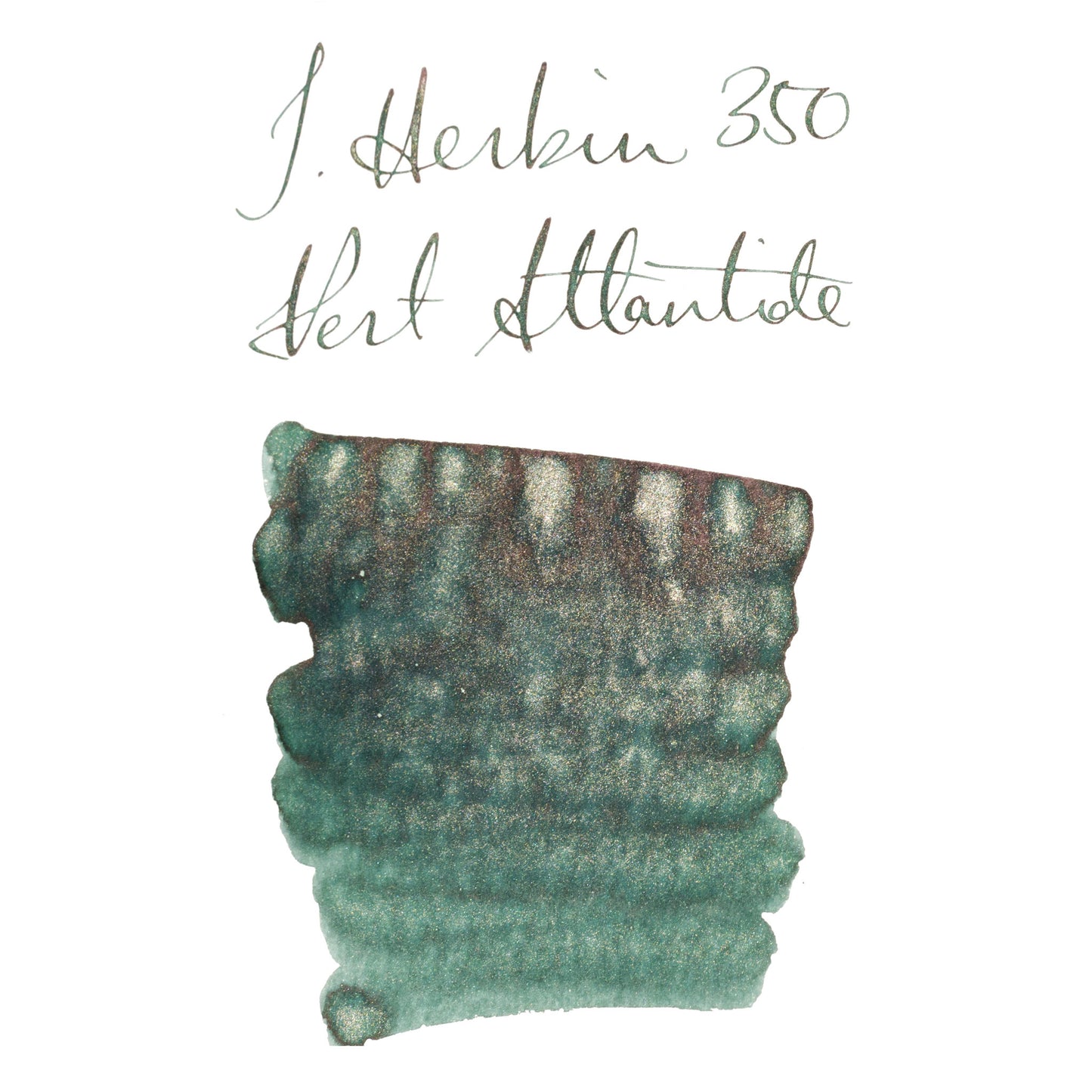 Jacques Herbin 350th Anniversary Vert Atlantide 50ml Bottled Ink