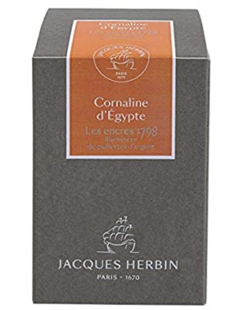 Jacques Herbin 1798 Cornaline d'Egypte (Carnelian of Egypt) 50ml Bottled Ink