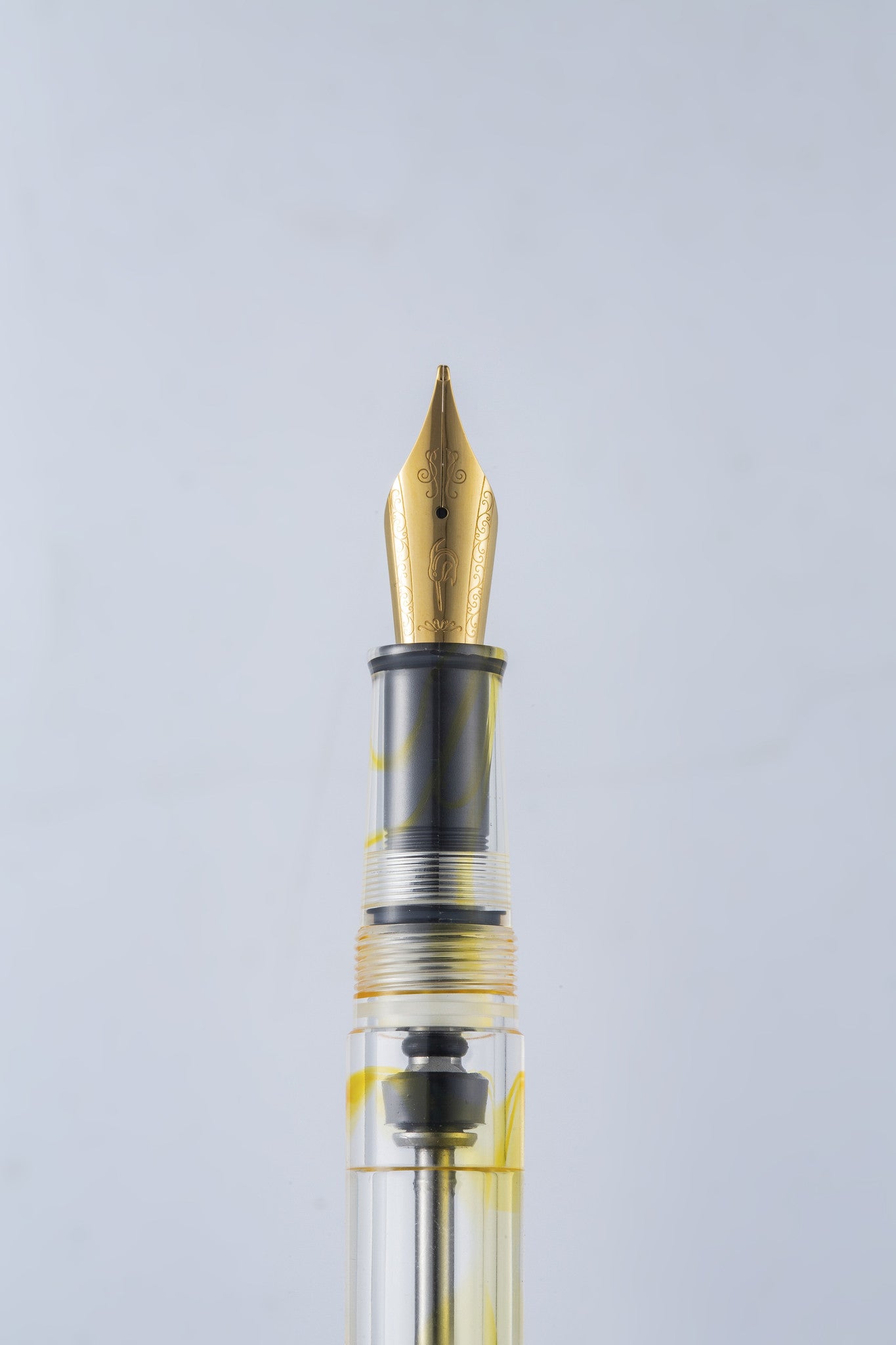 Nahvalur Original Plus Fountain Pen - Gold Ocellatus