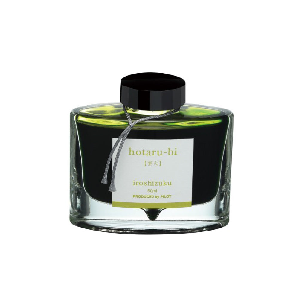 Pilot Iroshizuku Bottled Ink - Hotaru-bi Light of Fireflies (50ml)