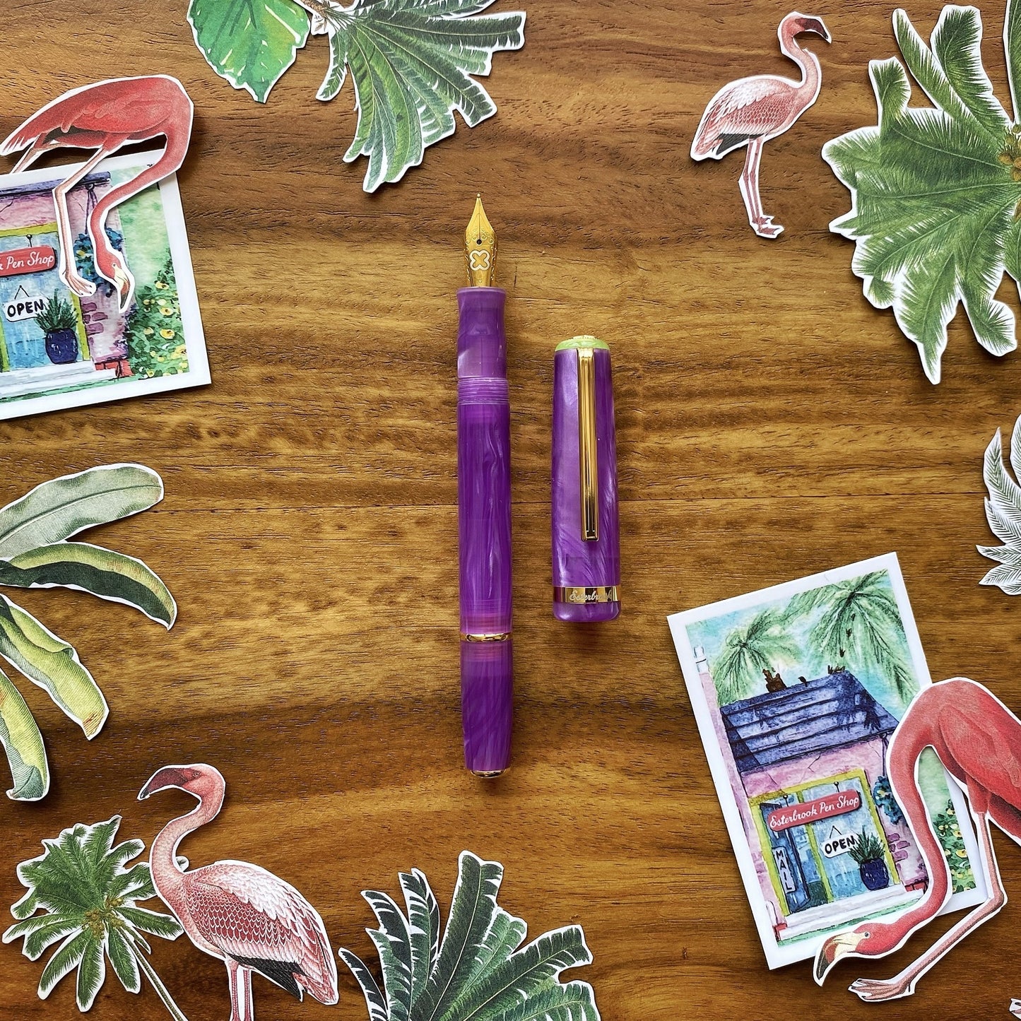 Esterbrook JR Fountain Pen - Paradise Purple Passion