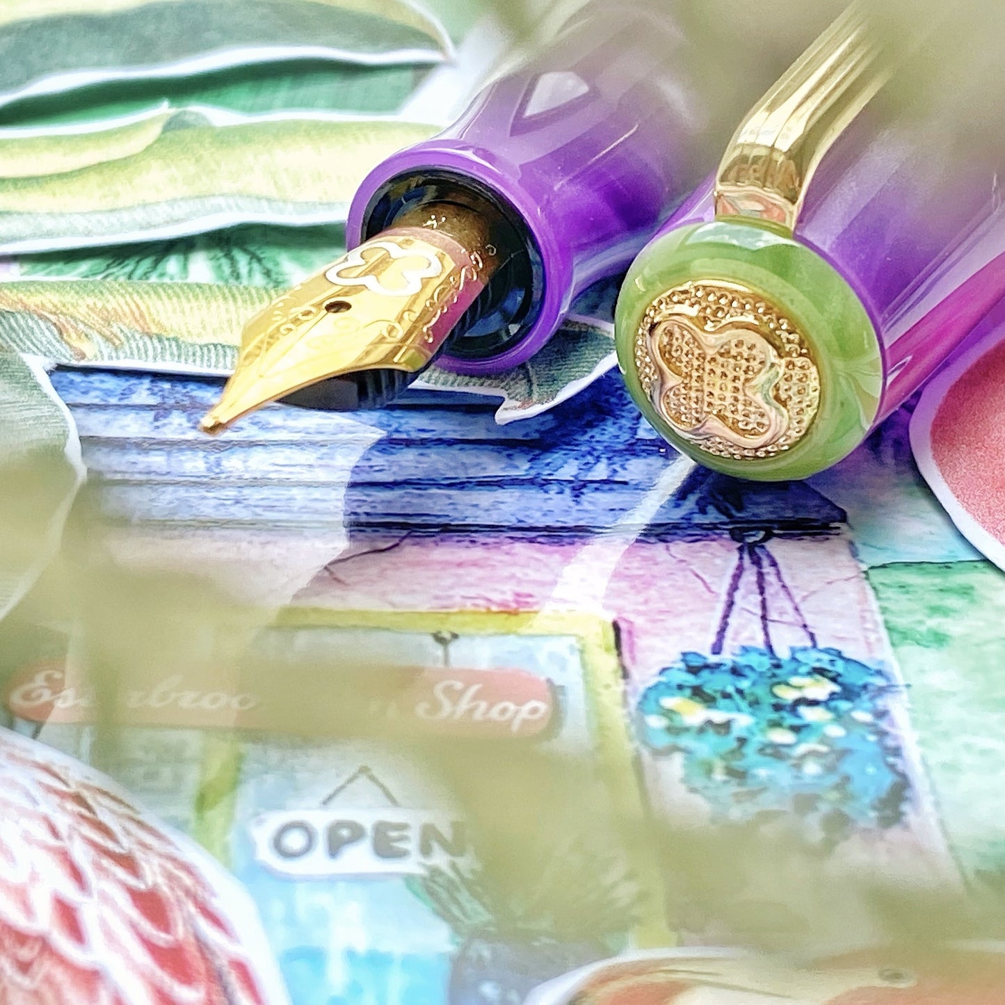 Esterbrook JR Fountain Pen - Paradise Purple Passion