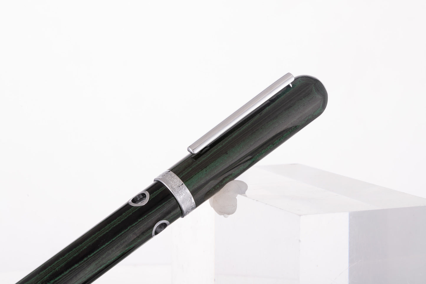 Nahvalur Nautilus Fountain Pen - Chelonia Green
