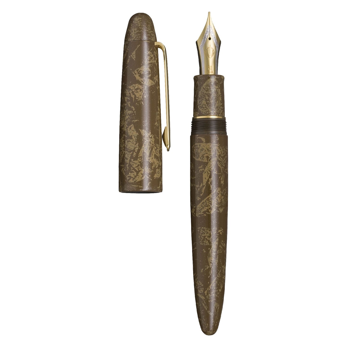 Sailor Iro-Miyabi Ebonite Fountain Pen - Bun-Jin-Cha (Bespoke)