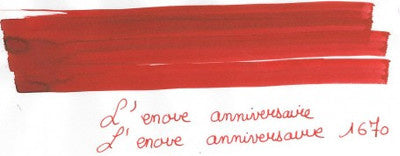 J. Herbin 1670 Rouge Hematite (Red Hematite) 50ml Bottled Ink