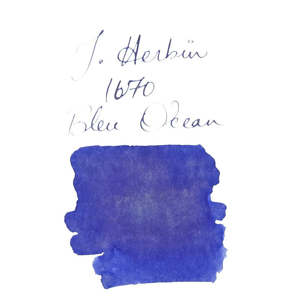J. Herbin 1670 Bleu Ocean (Blue Ocean) 50ml Bottled Ink