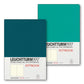 Leuchtturm1917 Jottbook A5 Medium Flexcover Dotted Notebook Set - Emerald and Pacific Green (Discontinued)