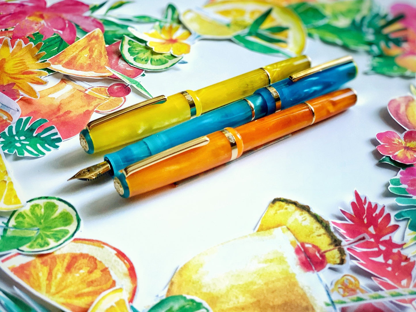 Esterbrook JR Fountain Pen- Paradise Lemon Twist (Discontinued)